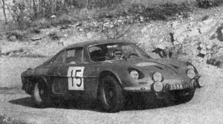 Gerard Larrousse i Marcel Callewaert – Alpine Renault A 110.